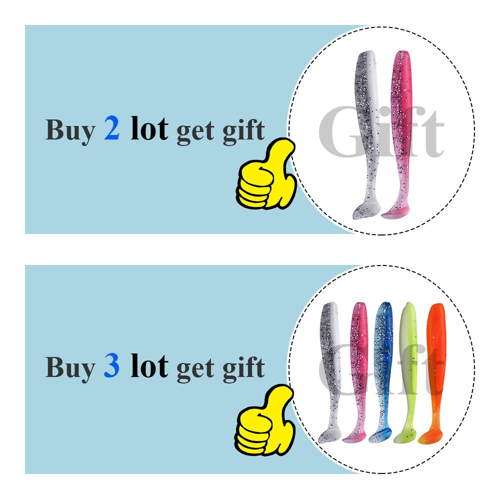 QXO 10pc Soft Lures