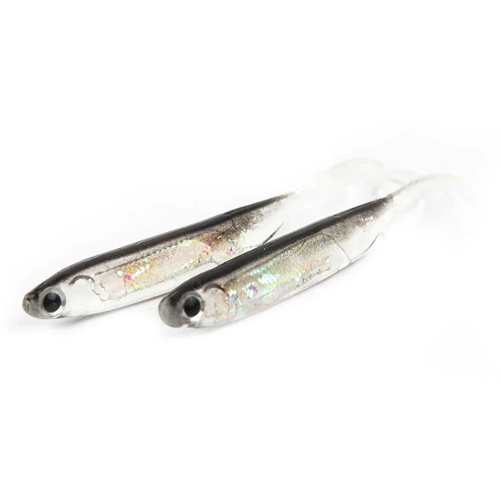 5Pcs Soft Bait Rainbow Minnows