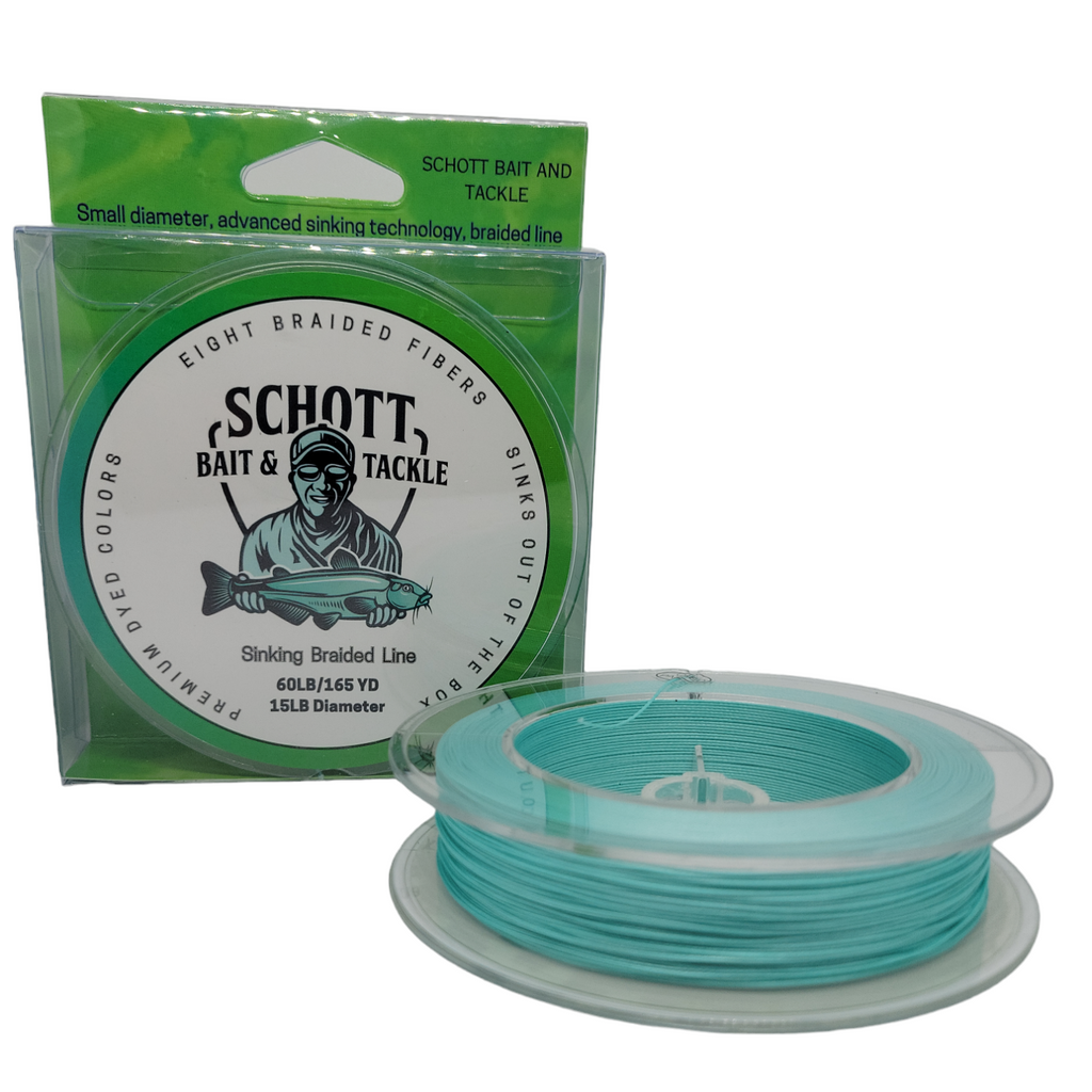 Sinking Braided Fishing Line | Schott Bait and Tackle