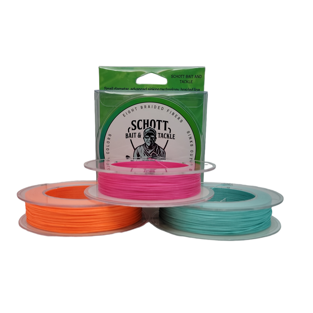 Sinking Braided Fishing Line | Schott Bait and Tackle