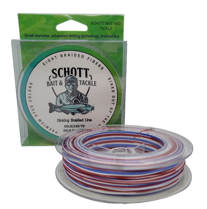 Sinking Braided Fishing Line | Schott Bait and Tackle