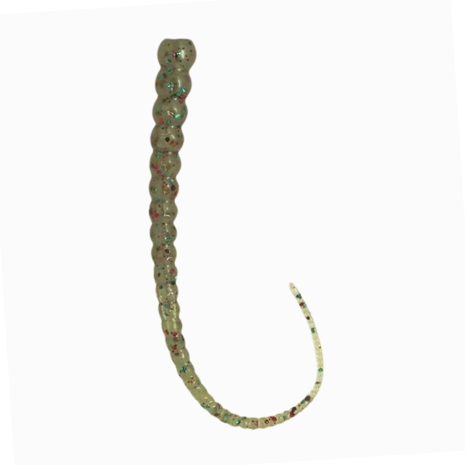 Whip Worm - Soft Plastic Ribbon Tail Worm for Bass Fishing