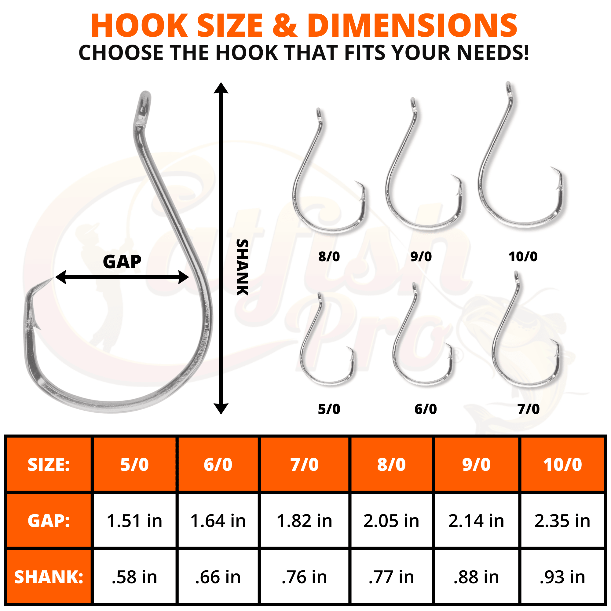 Double Offset Circle Hooks 6/0 - Value Pack