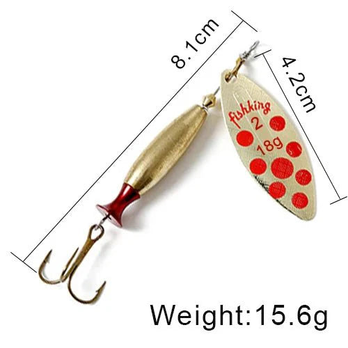 FISH KING Metal Spinner Lure