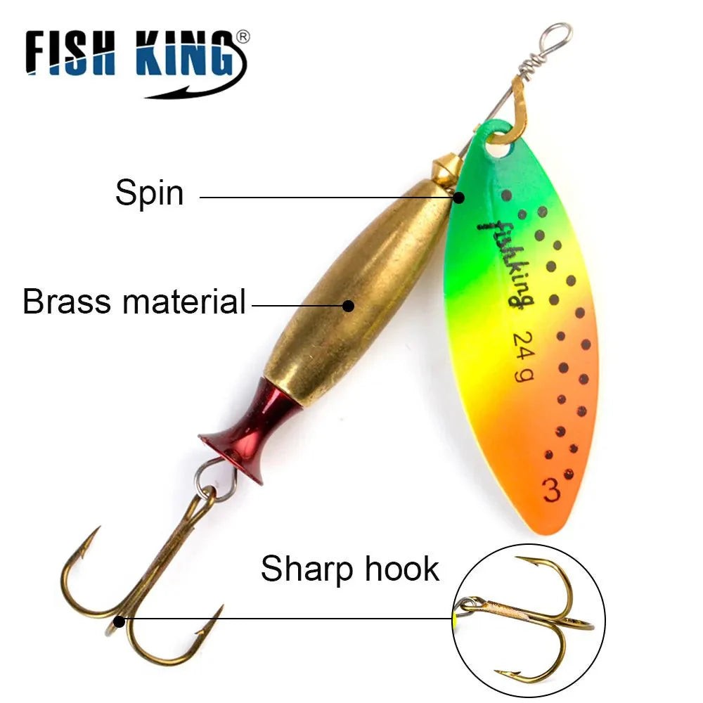 FISH KING Metal Spinner Lure
