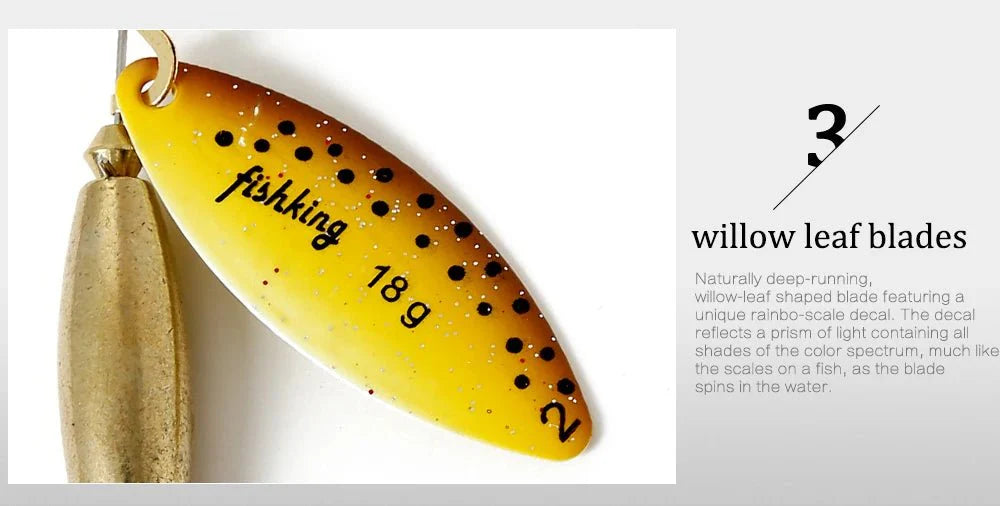 FISH KING Metal Spinner Lure