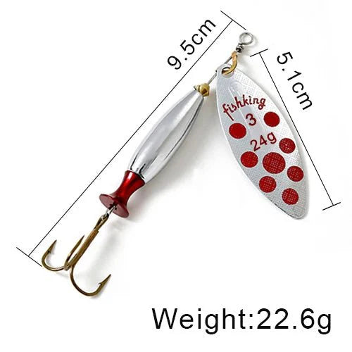 FISH KING Metal Spinner Lure