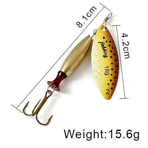 FISH KING Metal Spinner Lure