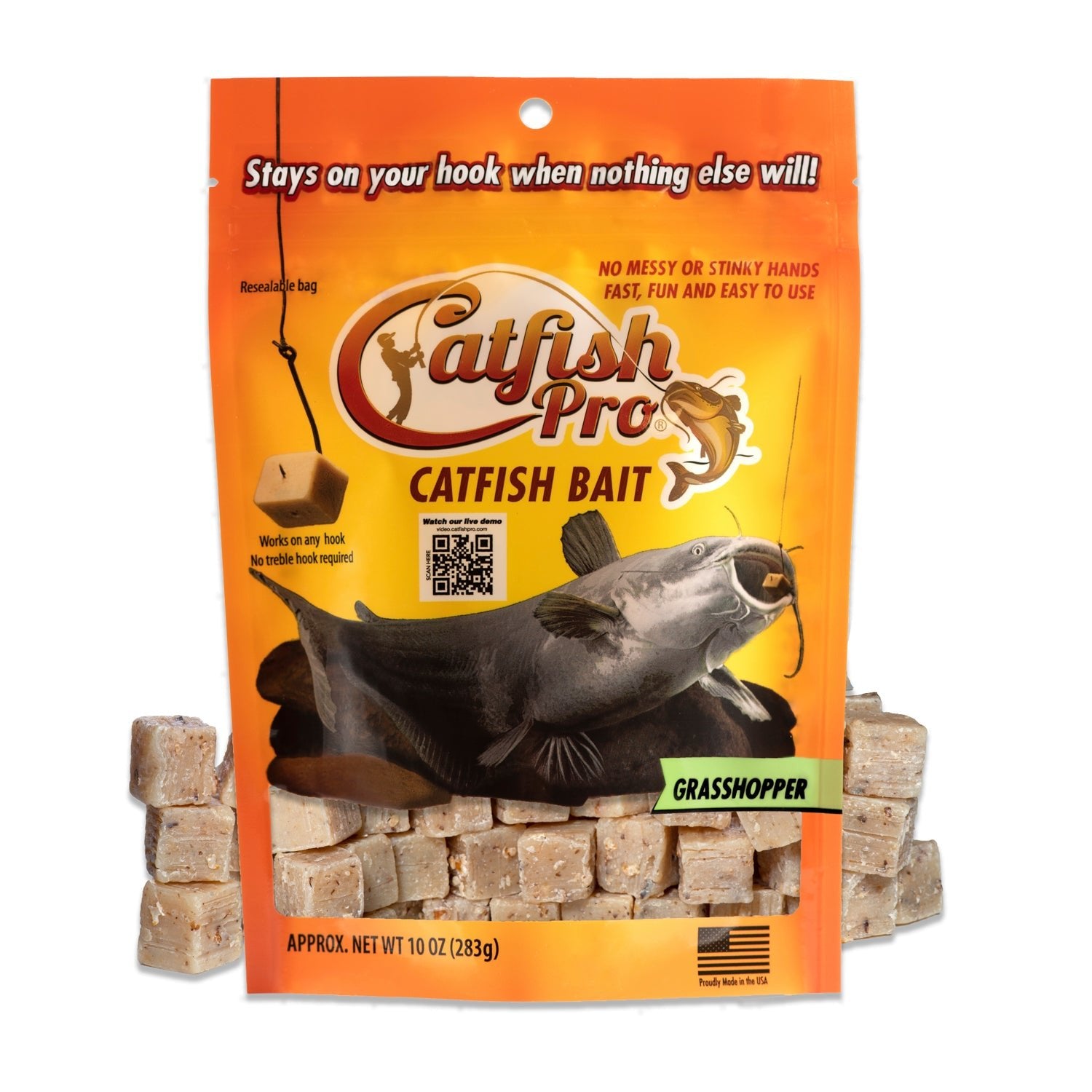Grasshopper Catfish Bait