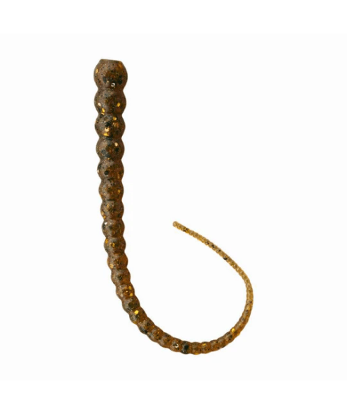 Whip Worm - Soft Plastic Ribbon Tail Worm for Bass Fishing