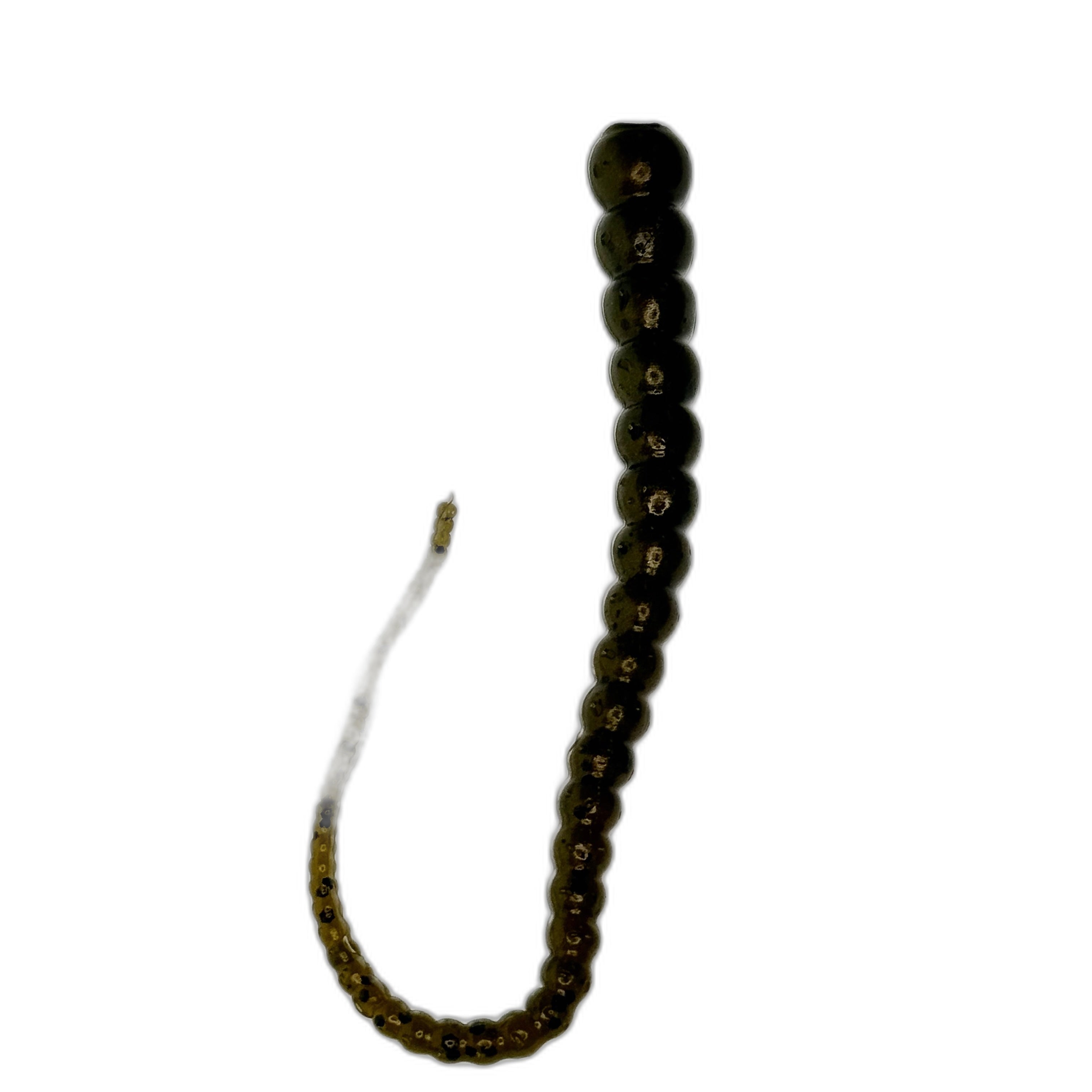 Whip Worm - Soft Plastic Ribbon Tail Worm for Bass Fishing