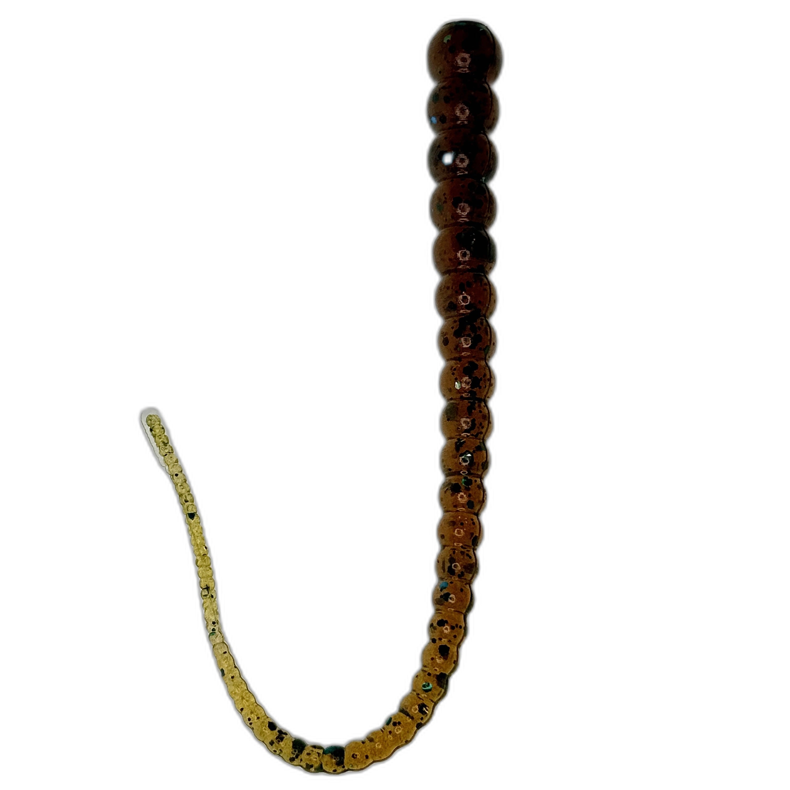 Whip Worm - Soft Plastic Ribbon Tail Worm for Bass Fishing